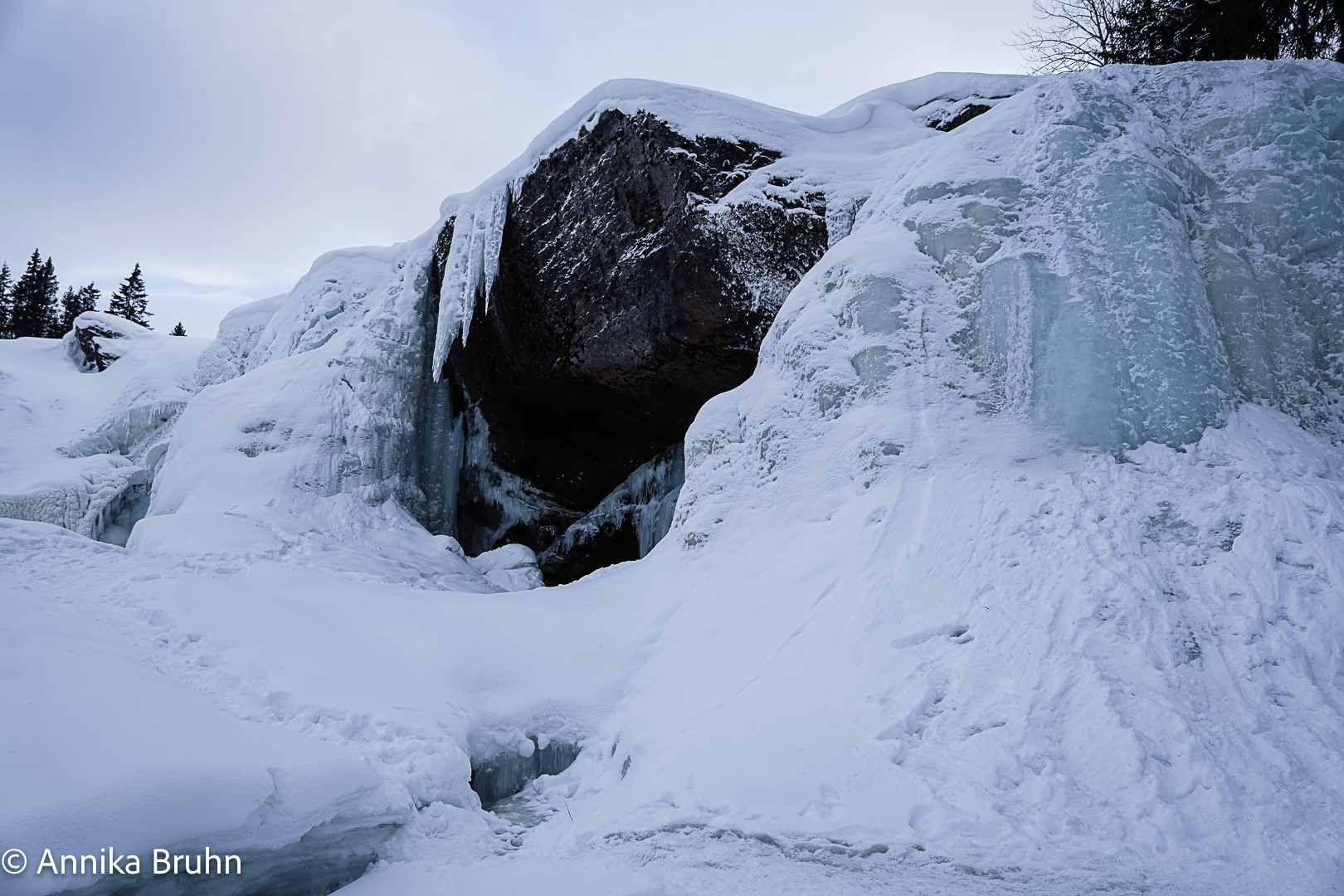 Wasserfall Ristafallet